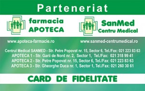 Card de fidelitate - Farmacia Apoteca