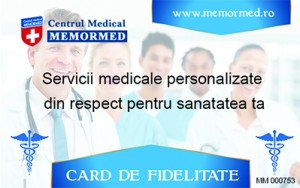 Card fidelitate Memormed